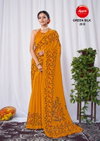 Green Silk 25 By Apple Cotton Slub Printed Daily Wear Saree Catalog
